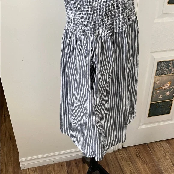 French Connection Blue and White Striped Mini Dress - Picture 4 of 13